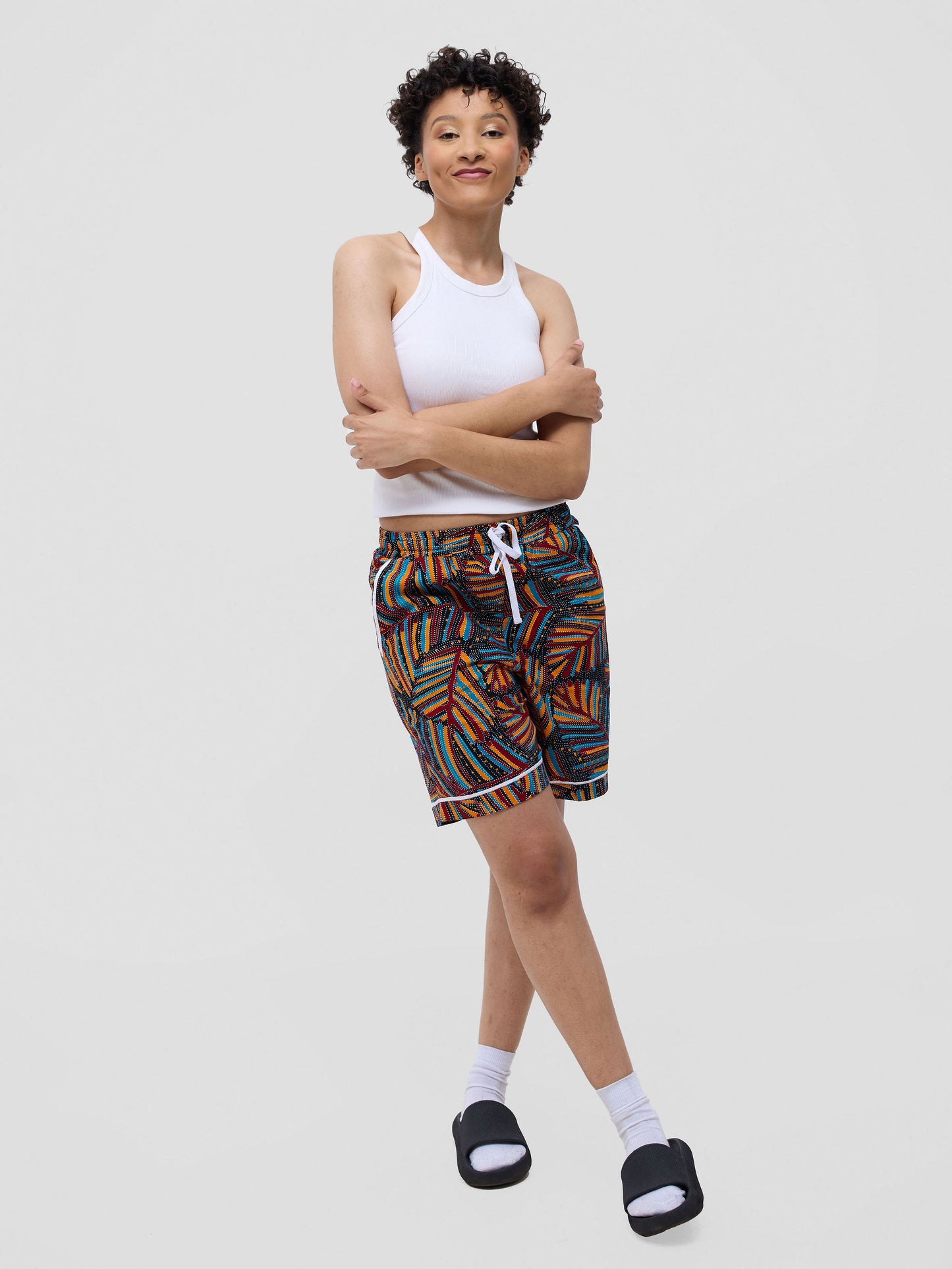 Pure Cotton Relaxed Fit Lounge Short for Women