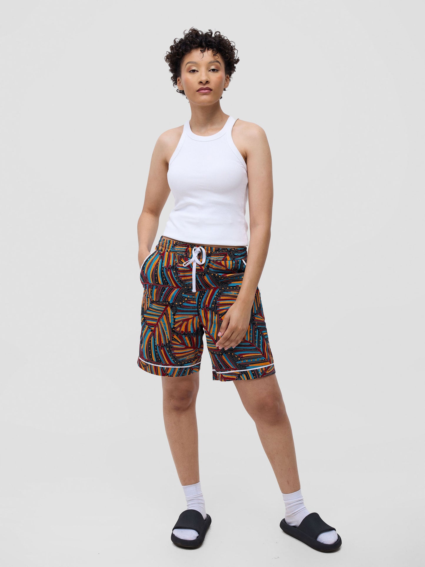 Pure Cotton Relaxed Fit Lounge Short for Women