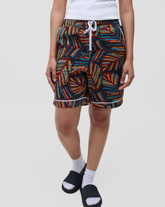 Kitenge Design Lounge Short for Women Floral