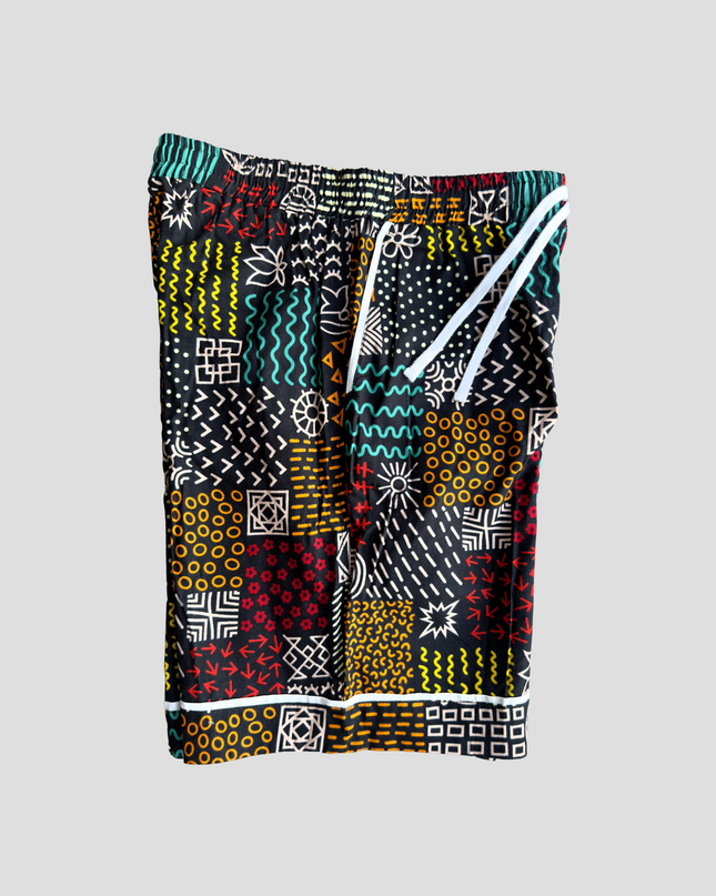 Kitenge Design Lounge Short for Women