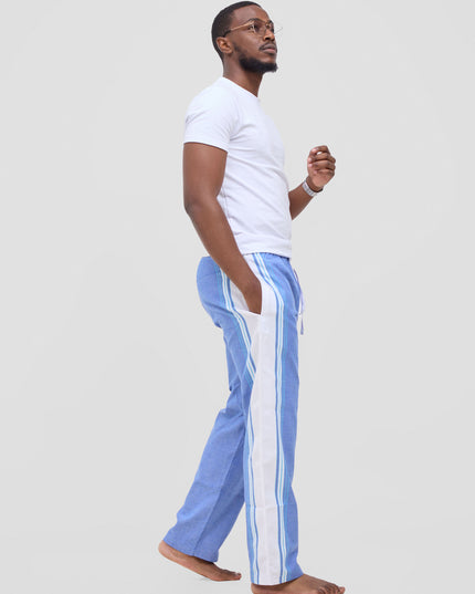 Male model in a kikoy trousers