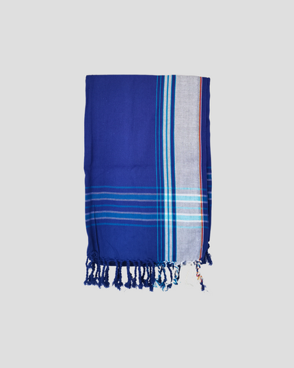 Kikoy Fabric Wrap in Blue