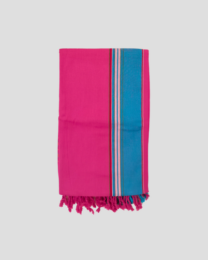 Kikoy Fabric Wrap in Bright Pink