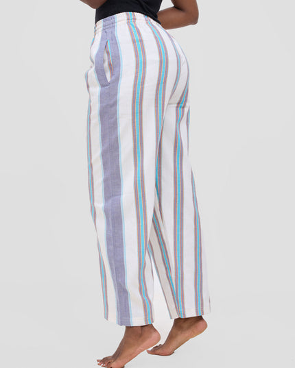 KIKOY YOGA PANTS IN MULTICOLOUR STRIPE