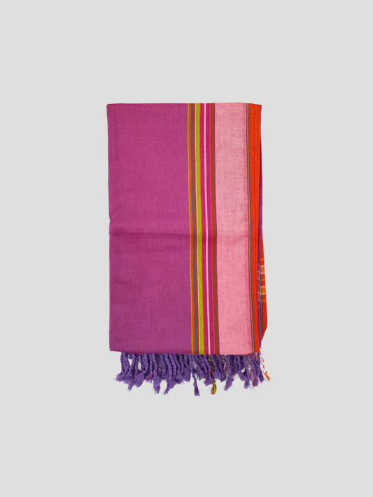 Kikoy Fabric Scarf in Pink